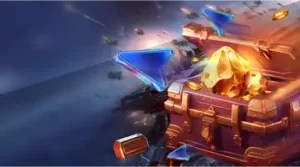 Изображение енота в космическом скафандре с подарочной коробкой, рекламирующего еженедельный бонус в Bonsai Казино на игривом космическом фоне.